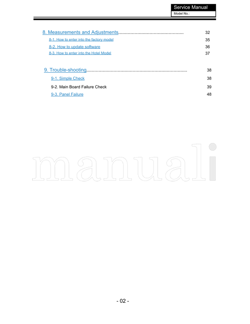Haier LE32F32200 MSD3393 (53 pages) TV Service Manual