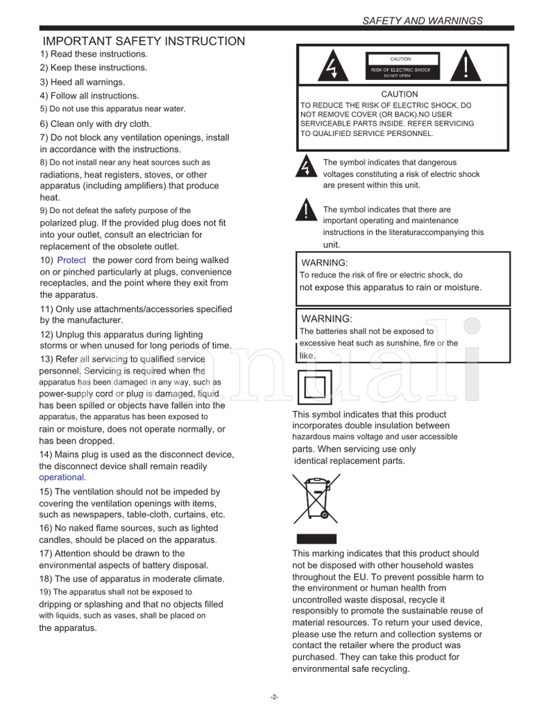 Haier LE42U6500A (20 pages) TV Operating Manual