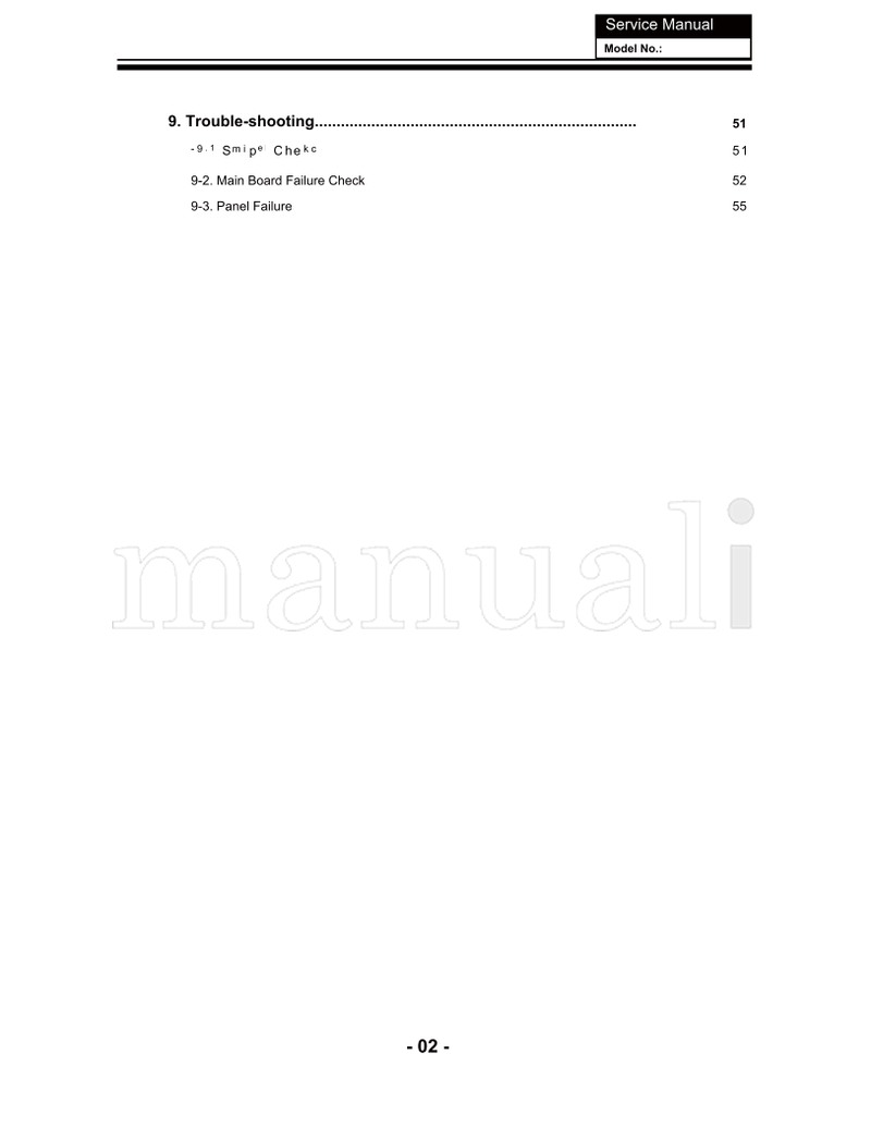 Haier LE55B1381a (61 pages) TV Service Manual