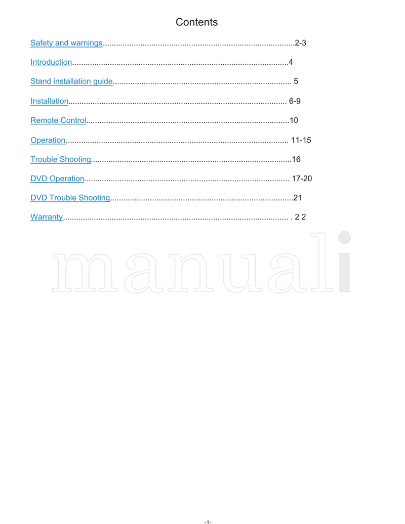 Haier LEC32B1380 LEC32B1380W (24 pages) TV Operating Manual