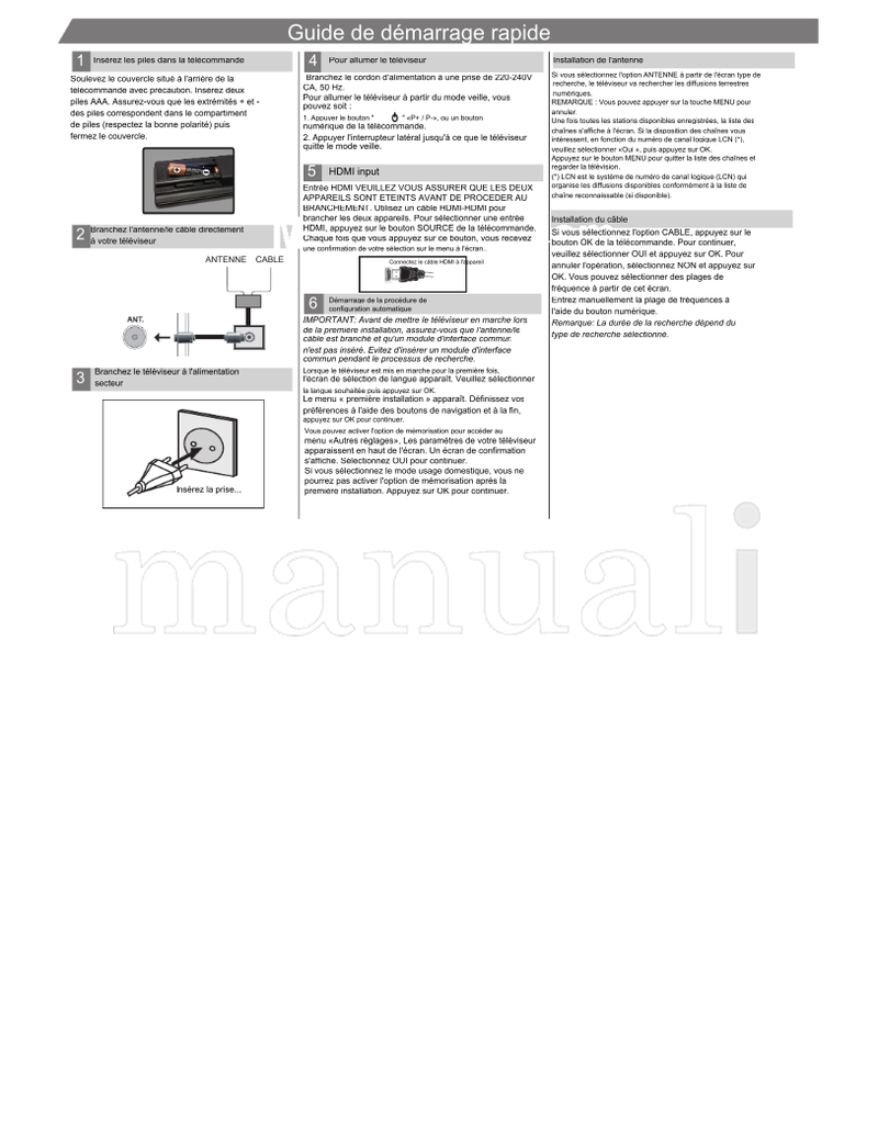 Haier LEF65V200S (78 pages) TV Operating Manual