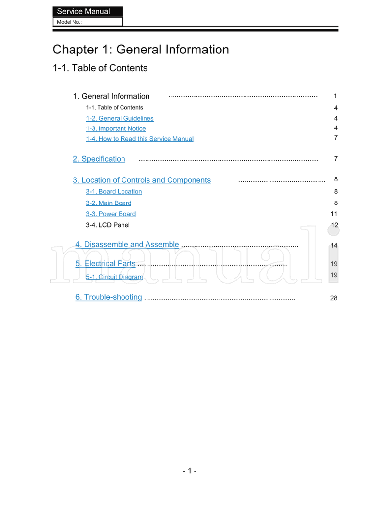 Haier LET39Z18HF MT5310 (39 pages) TV Service Manual