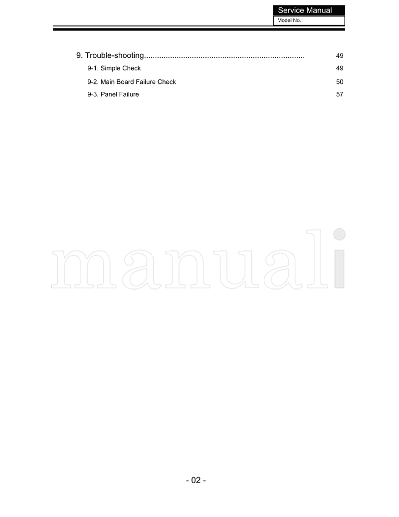 Haier LT32C360 MSD306 (58 pages) TV Service Manual