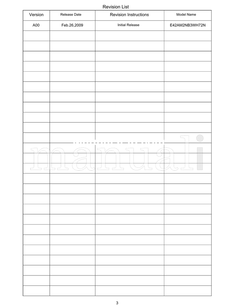 Haier LT42A1 (83 pages) TV Service Manual
