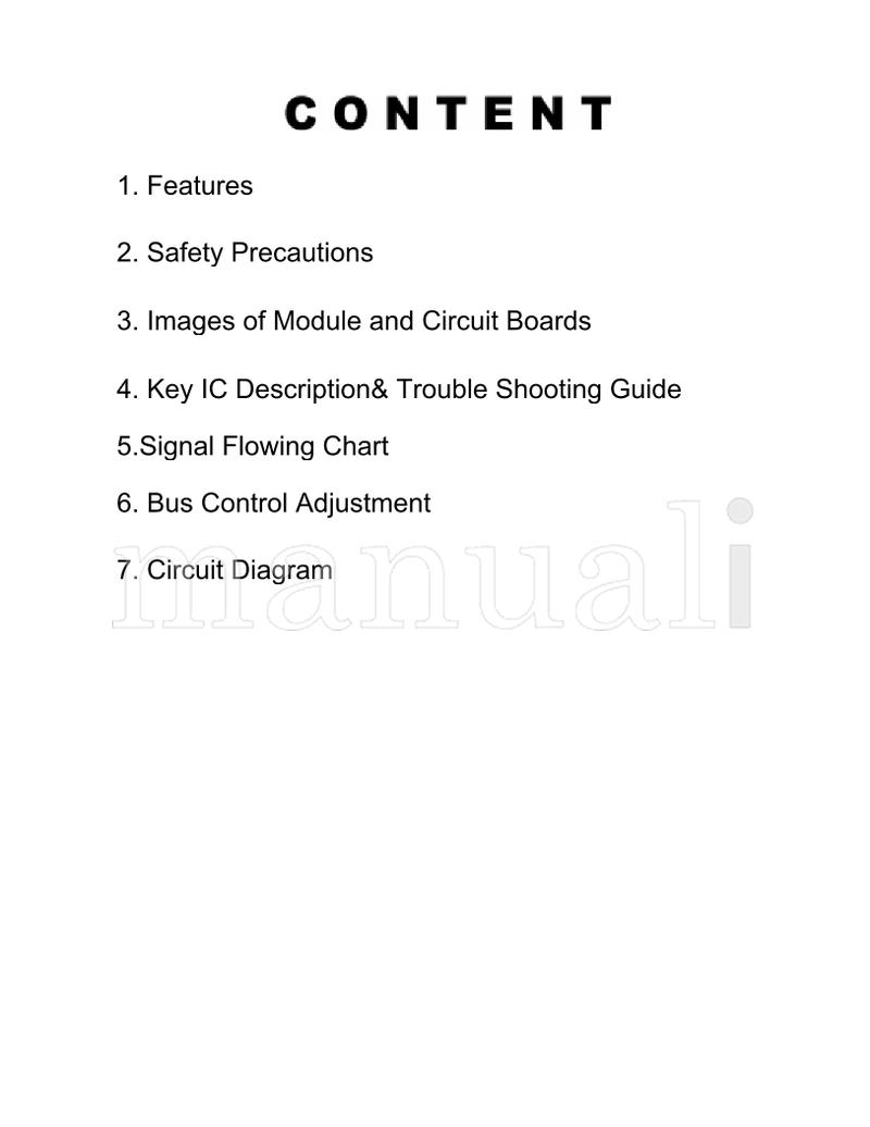 Haier LV1913 (34 pages) TV Service Manual