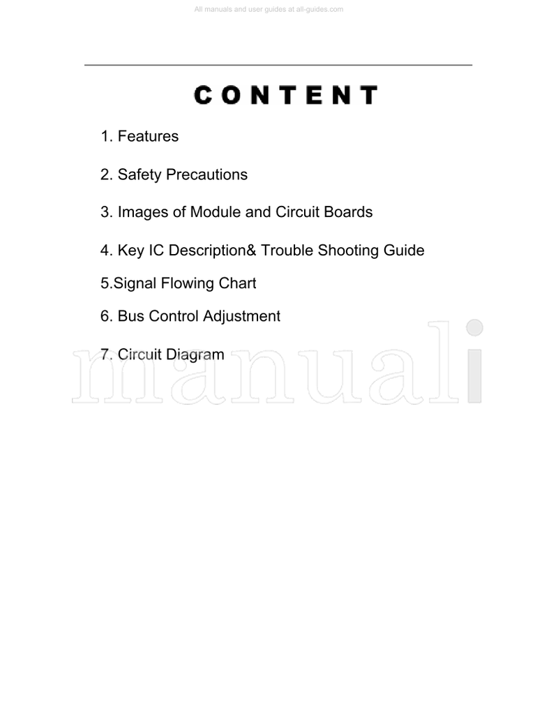 Haier NS-CL15C (37 pages) TV Service Manual
