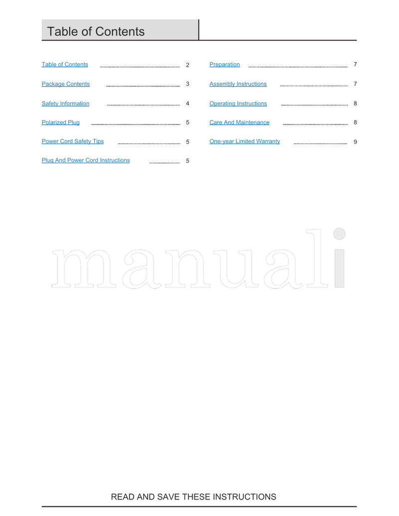 Hampton Bay WDF9-2 (19 pages) Ceiling Fan Operating Manual