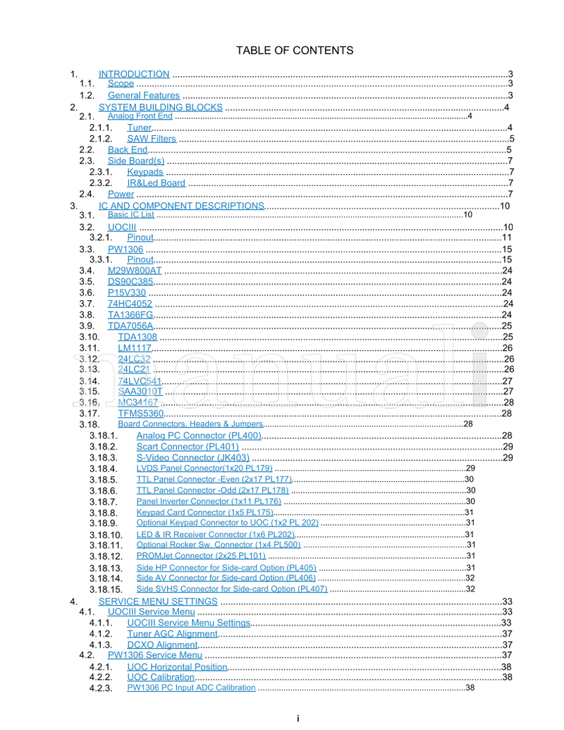 Hitachi 0208 15LD2200 (58 pages) TV Service Manual
