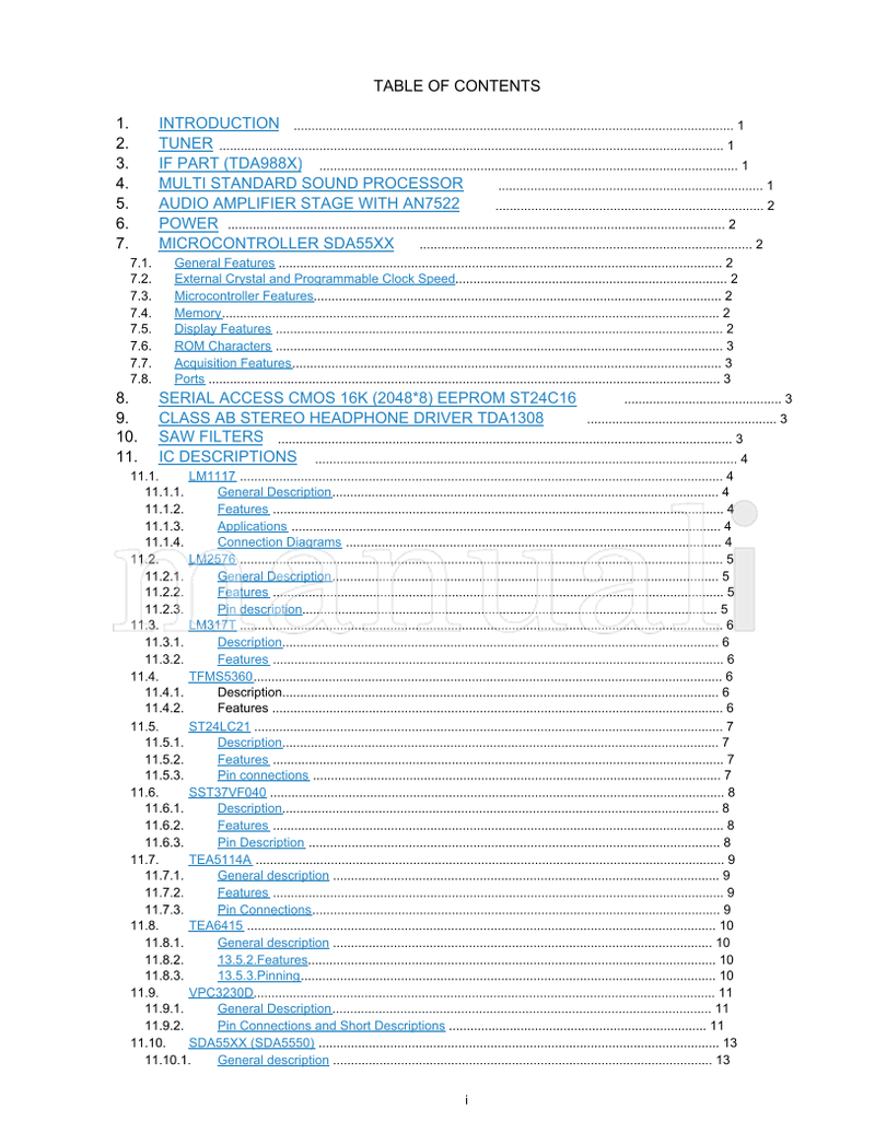 Hitachi 22LD4500UK (59 pages) TV Service Manual
