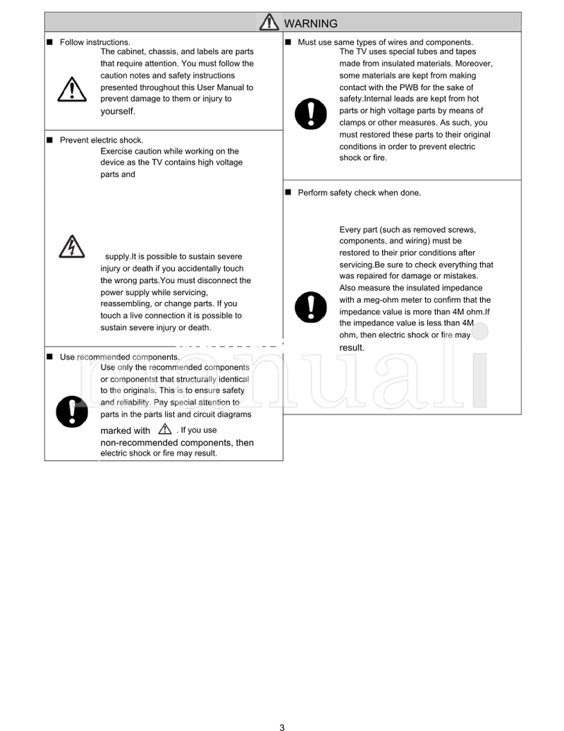 Hitachi 26LD8000TA (54 pages) TV Service Manual