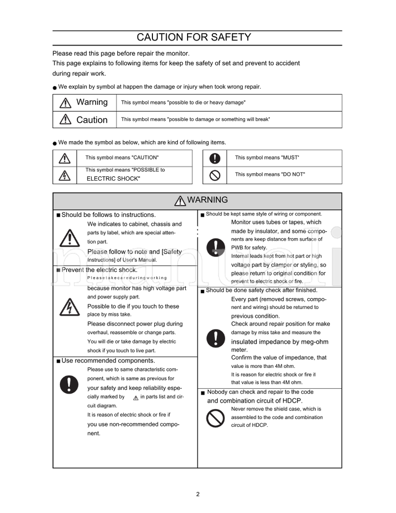 Hitachi 32LD380TA (36 pages) TV Service Manual