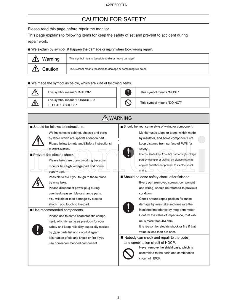 Hitachi 031E ---------------------------101 (116 pages) TV Service Manual