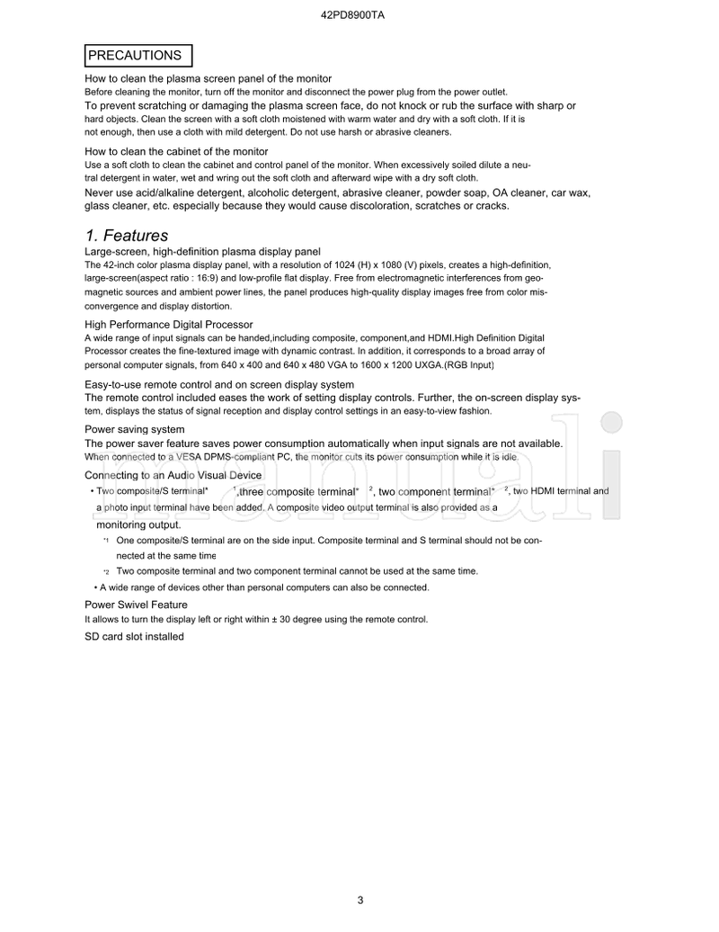 Hitachi 031E ---------------------------101 (116 pages) TV Service Manual