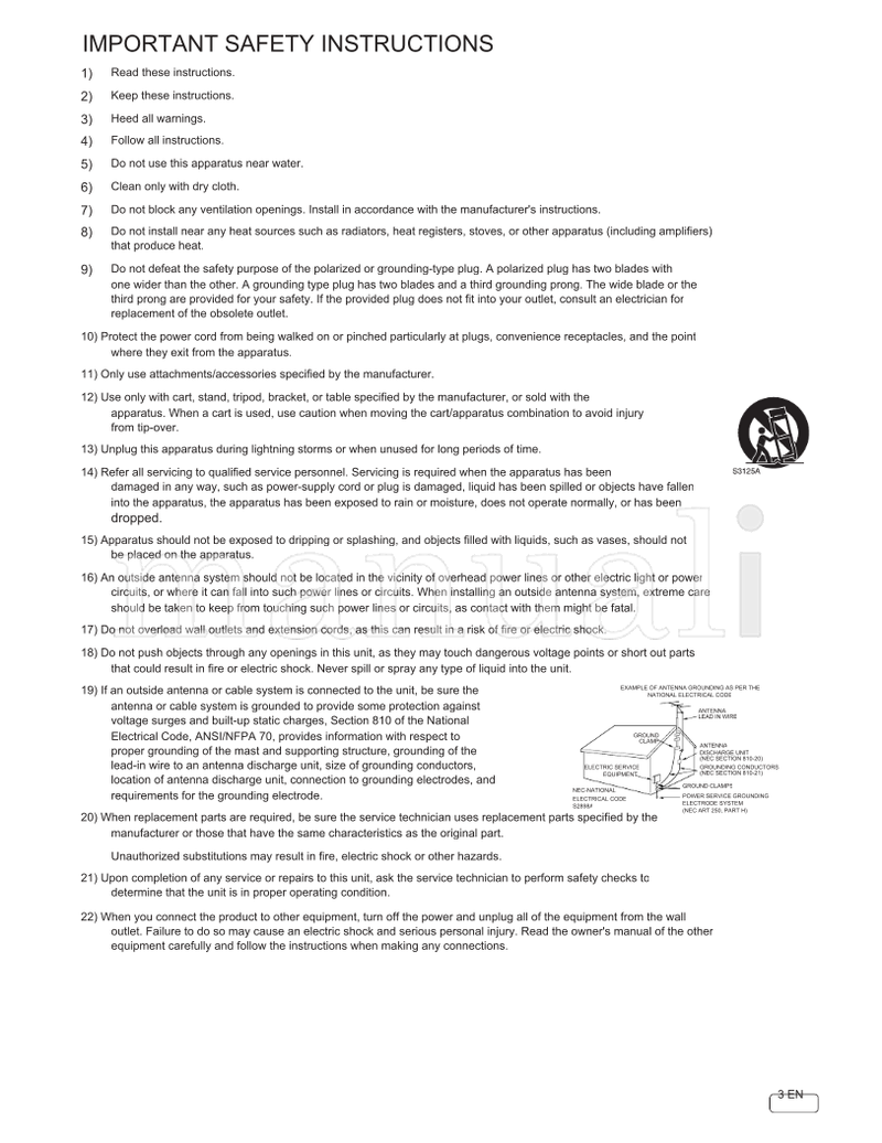 Hitachi 43D33 OG48C609132016 OG43D3305052020 (31 pages) TV Operating Manual