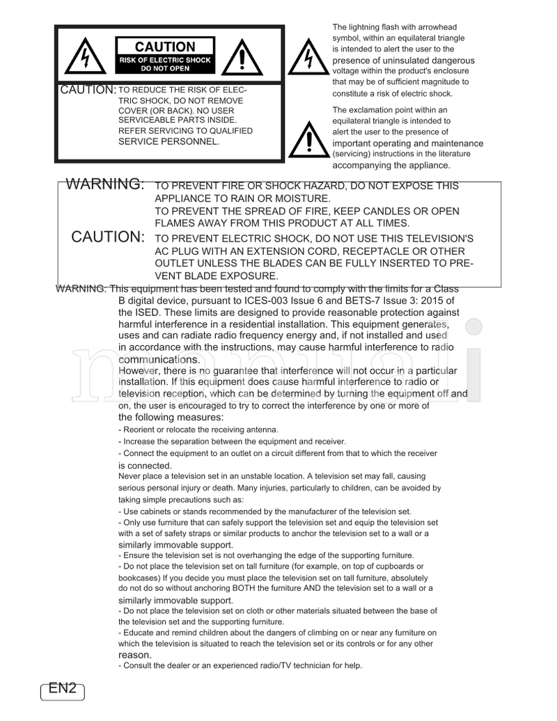 Hitachi C50M6 OGC50M604262019 (78 pages) TV Operating Manual