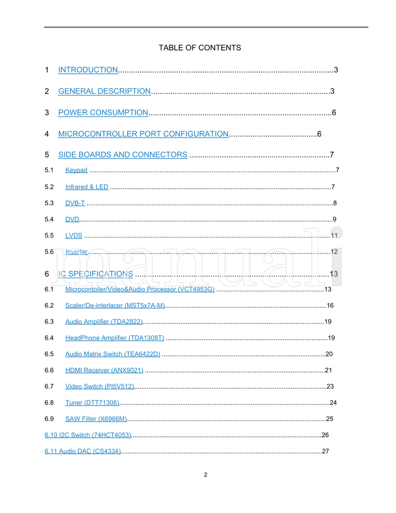 Hitachi L19DP03C L19DP03U L19HP03C L19HP03U (44 pages) TV Service Manual