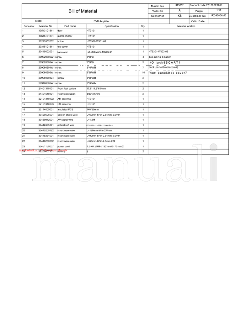 Hitachi L32R200 (26 pages) TV Service Manual
