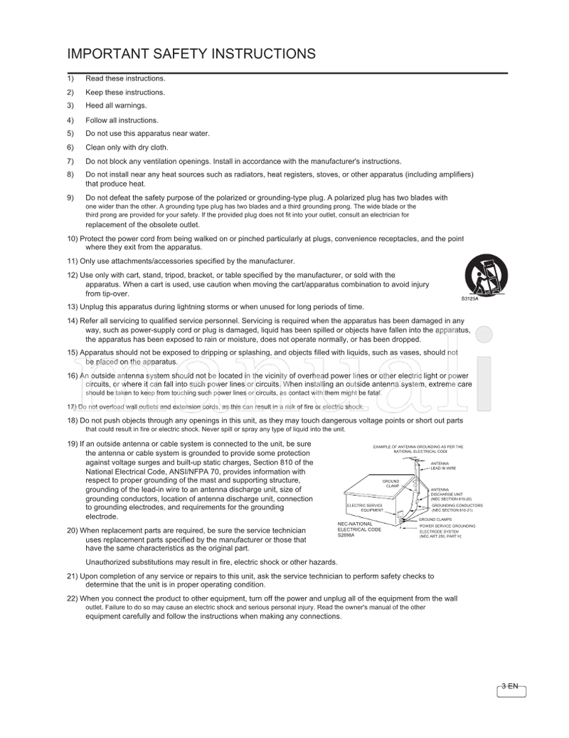 Hitachi LE40K507 (44 pages) TV Operating Manual