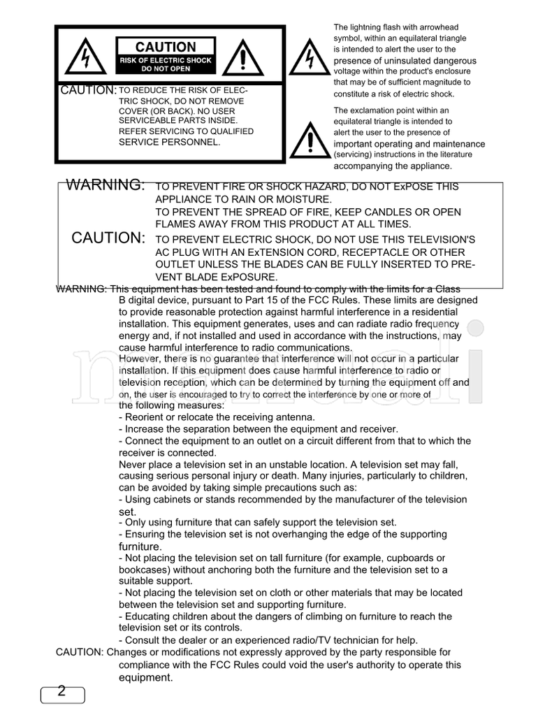 Hitachi 50C61 OG50C6150Z604232018 (40 pages) TV Operating Manual