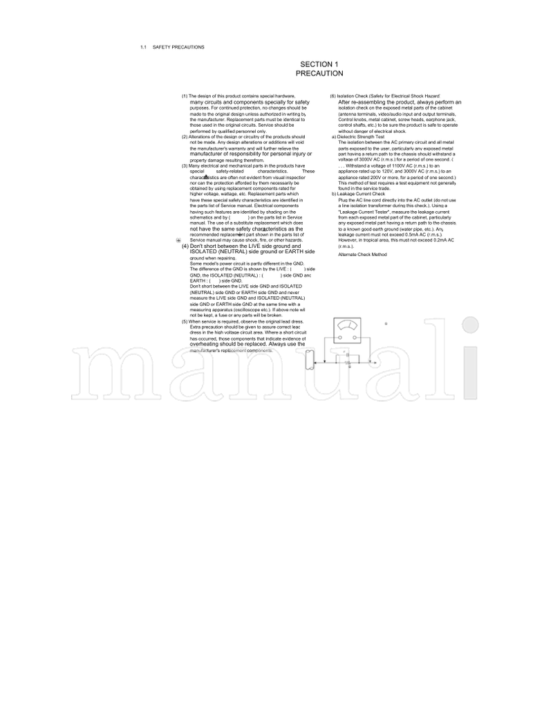 JVC LT-32A200 (25 pages) TV Service Manual