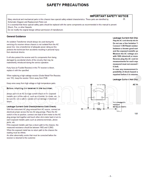 LG 15LC1RB-MG 20LC1RB-MG (39 pages) TV Service Manual