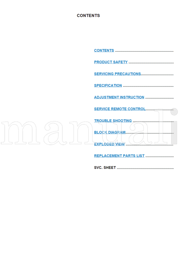 LG LP68A 15LS1R-ZK 15LS1R (31 pages) TV Service Manual
