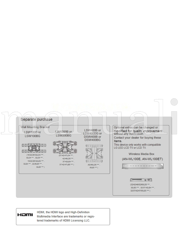 LG 19LD350C (220 pages) TV Operating Manual