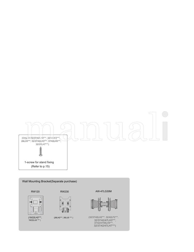 LG 19LH2*** (126 pages) TV Operating Manual