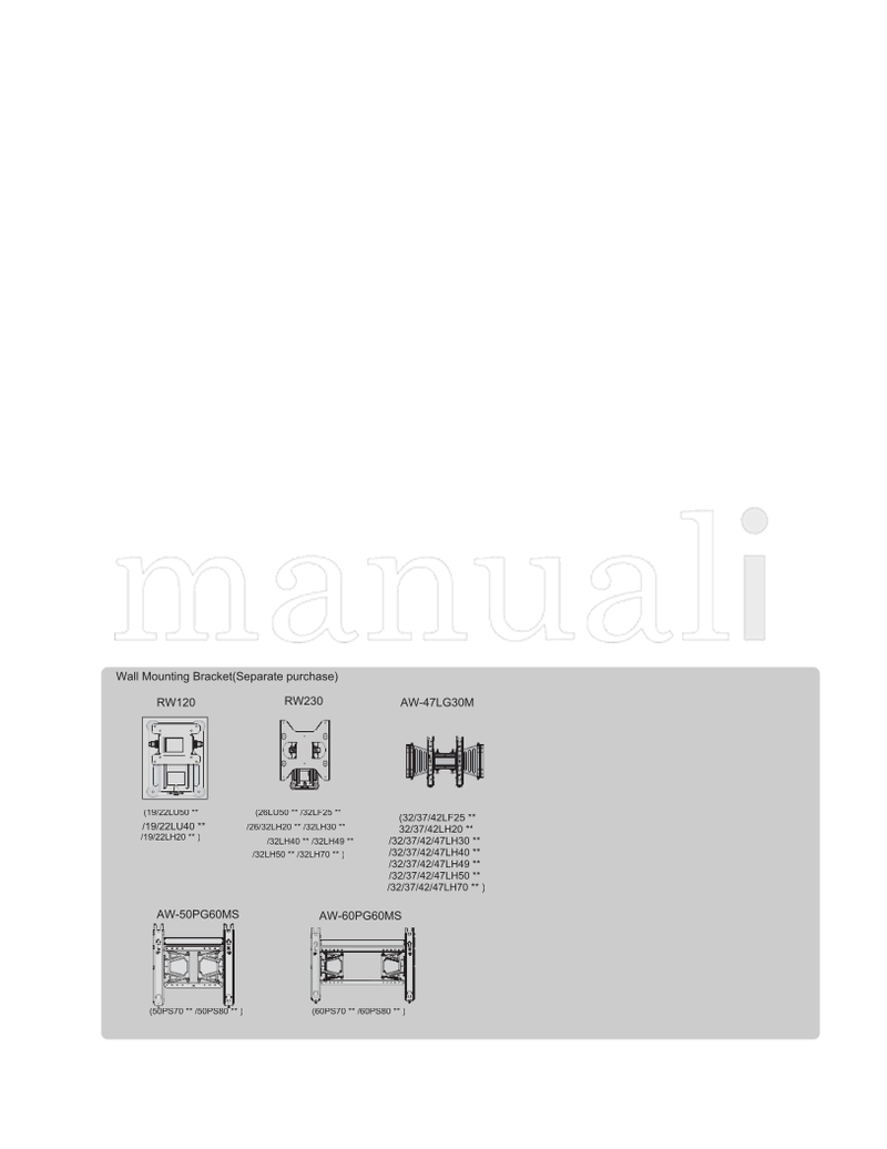 LG 19LU40 Series (176 pages) TV Operating Manual