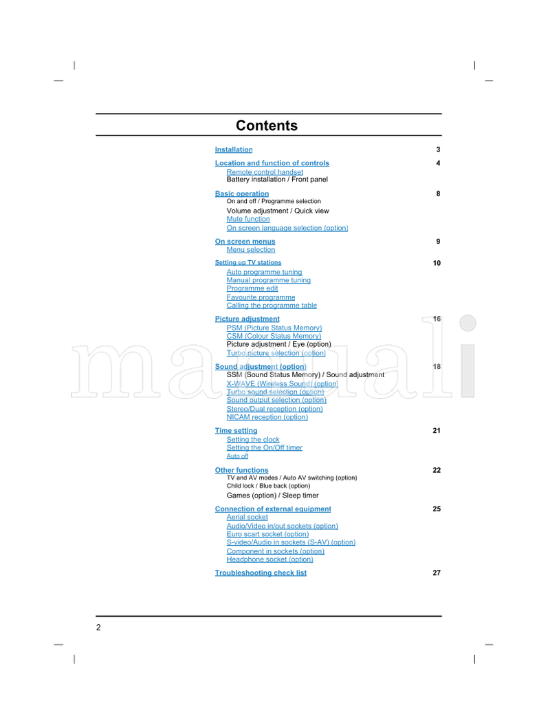 LG 21FD1RG 21FB5RG 21FC1RG 21FC2RG 21FD1RG-TH 21FB5RG-TH (28 pages) TV Operating Manual