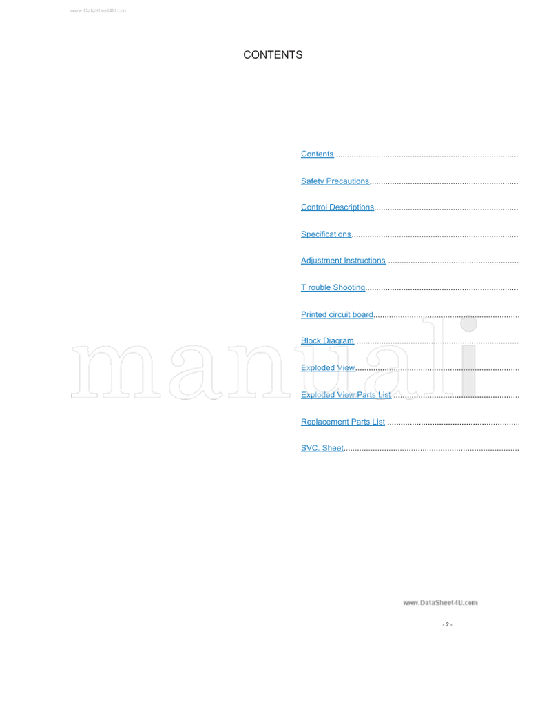 LG MC-049C 21FS2RLX 21FS2RLX-ZC (30 pages) TV Service Manual