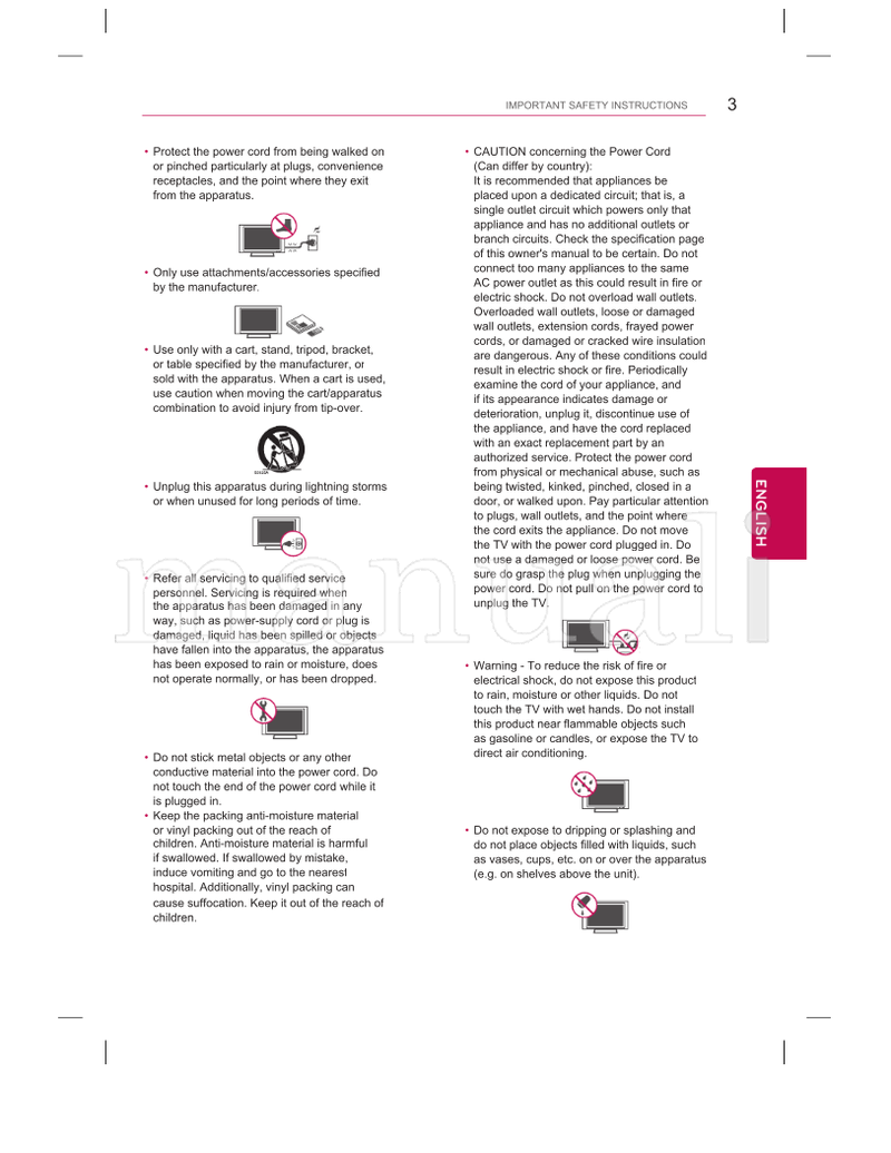 LG 22LB4500 24LB4500 *MFL68024402* MFL68024402 (25 pages) TV Operating Manual