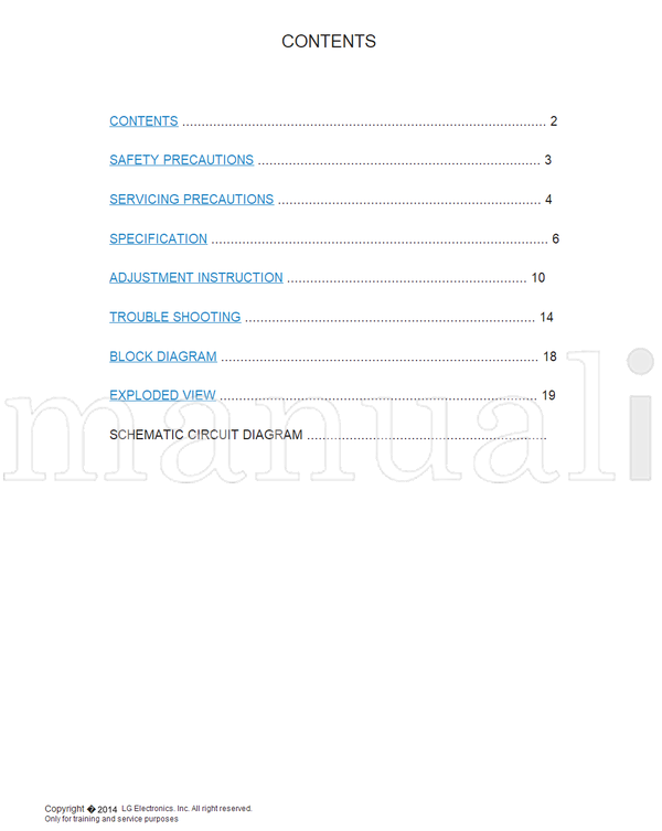 LG MFL68127201 LU40A 22LB4510 24LB4510 22LB4510-PU 24LB4510-PU (29 pages) TV Service Manual