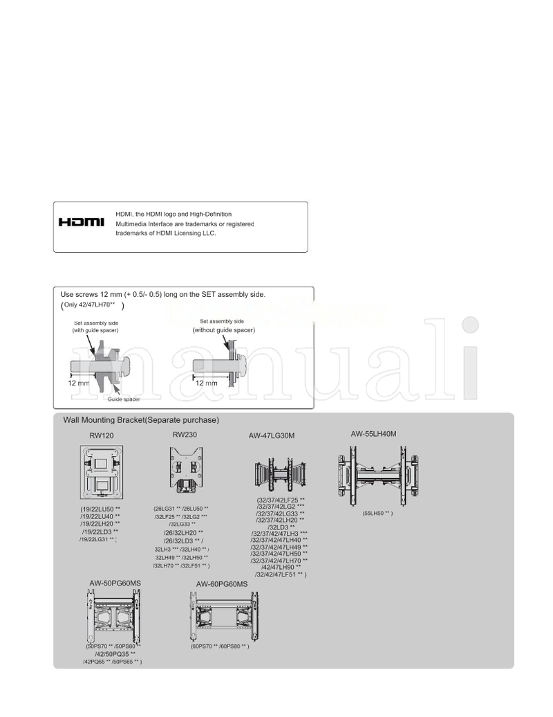 LG 22LD320 (194 pages) TV Operating Manual