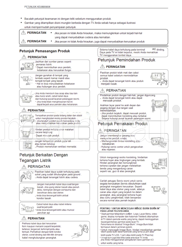 LG 22LK3** 32LK4** 26LK3** 42LK4** 32LK3** 19LV2** 22LV2** (220 pages) TV Operating Manual