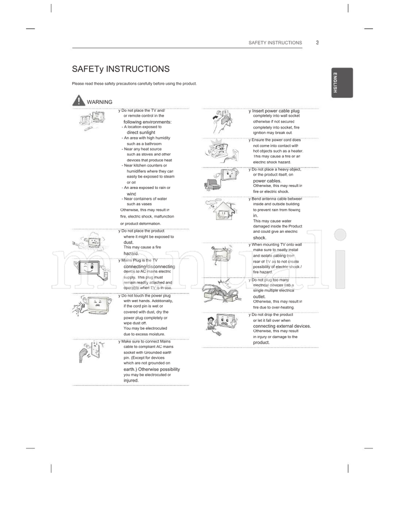 LG LN41** LN405* LN406* LN51** MFL67782403 (50 pages) TV Operating Manual