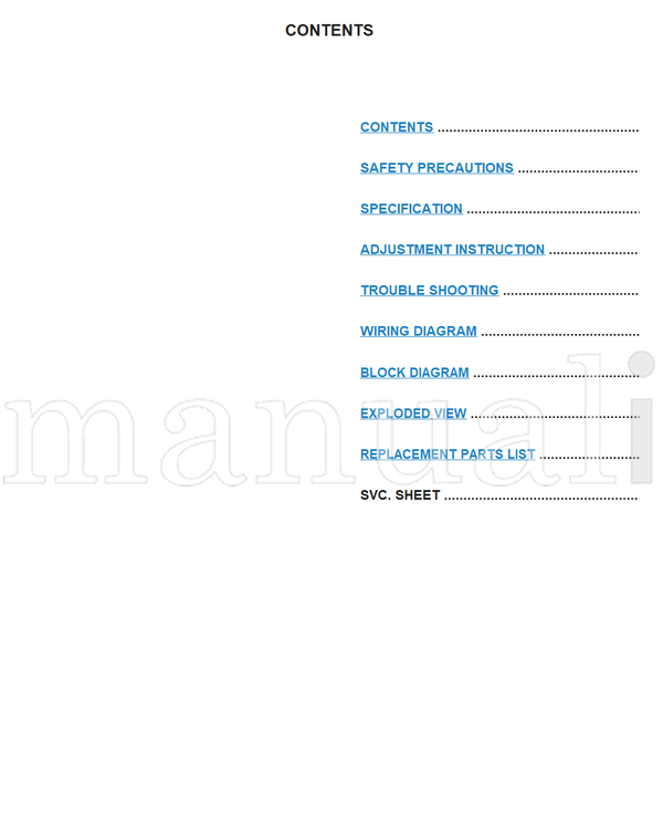 LG LJ71A 23LS7D 23LS7D-JA (45 pages) TV Service Manual