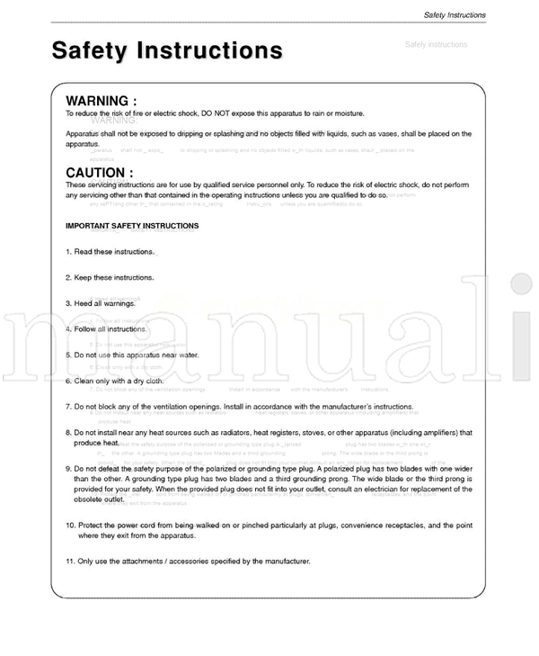 LG 23LX1R (33 pages) TV Operating Manual