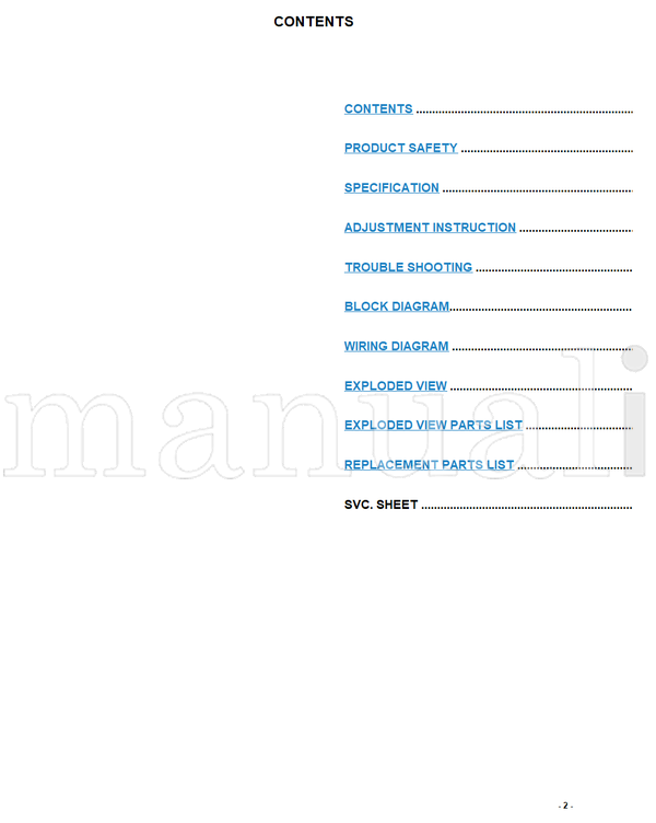 LG ML-041D 23LX1RV-MC (36 pages) TV Service Manual