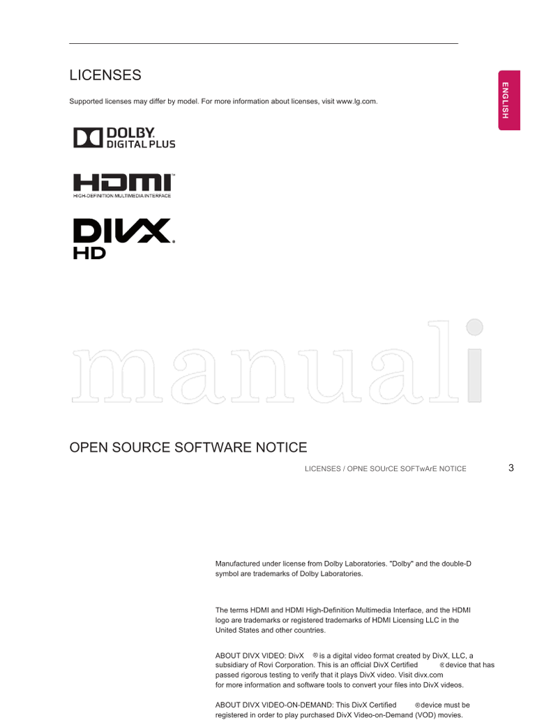 LG MT75* (29 pages) TV Operating Manual