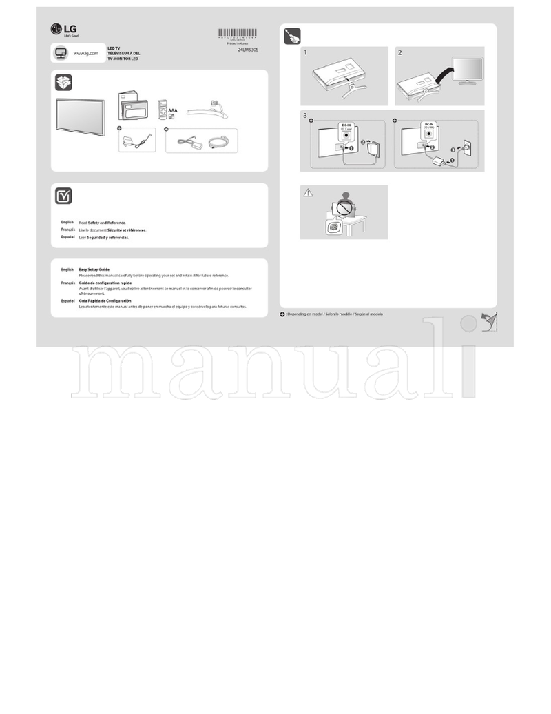 LG *MFL70524104* 24LM530S (42 pages) TV Operating Manual