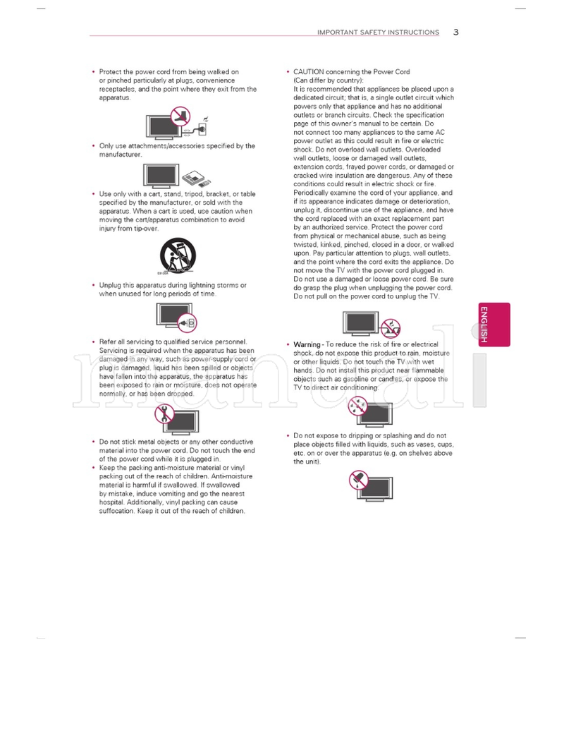 LG 24LN4100 28LN4100 29LN4100 MFL67707882 (52 pages) TV Operating Manual