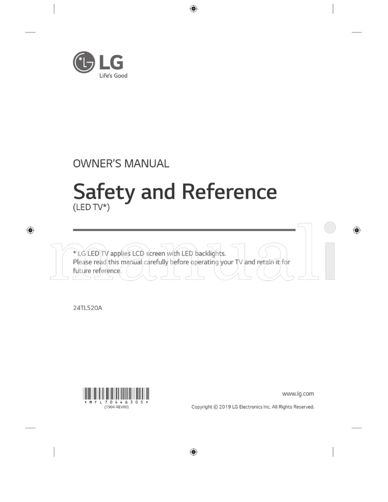 LG 24TL520A *MFL70446305* (32 pages) TV Operating Manual