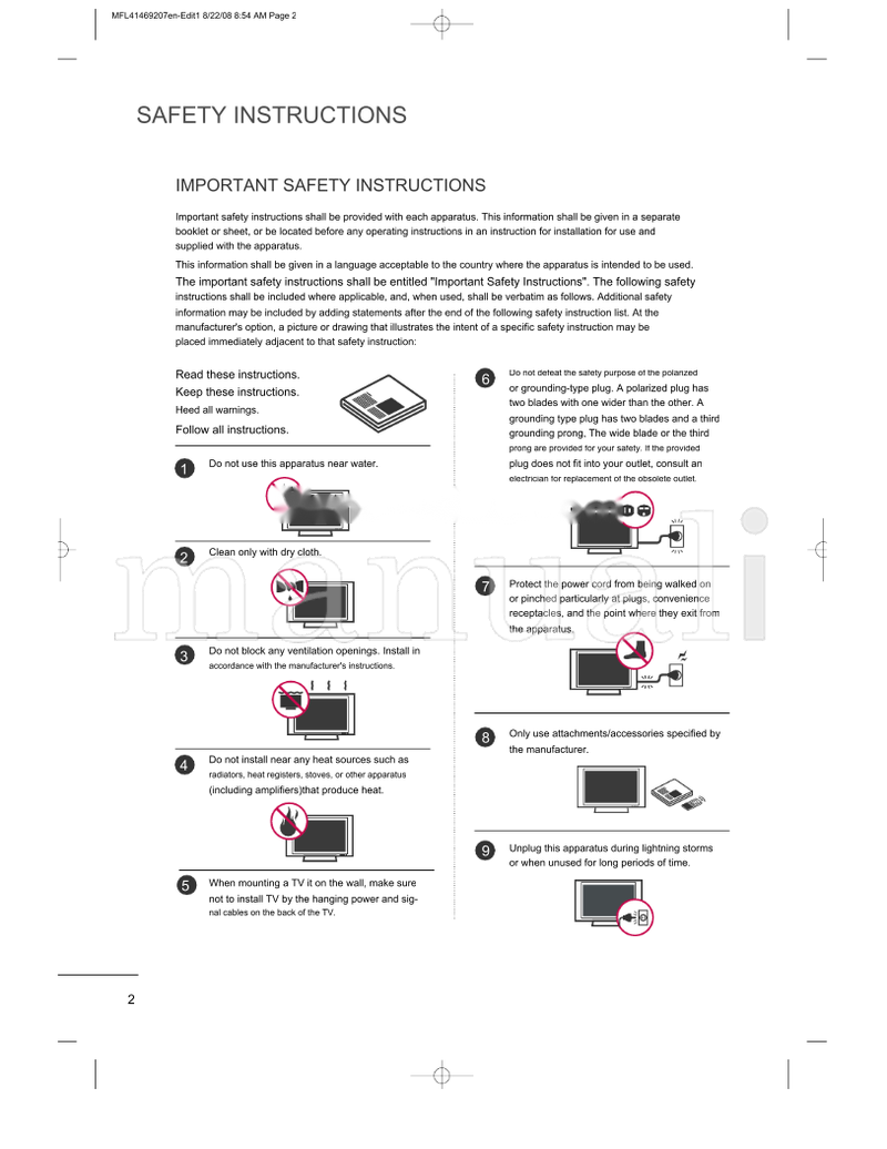 LG MFL41469207en-Edit1 (100 pages) TV Operating Manual