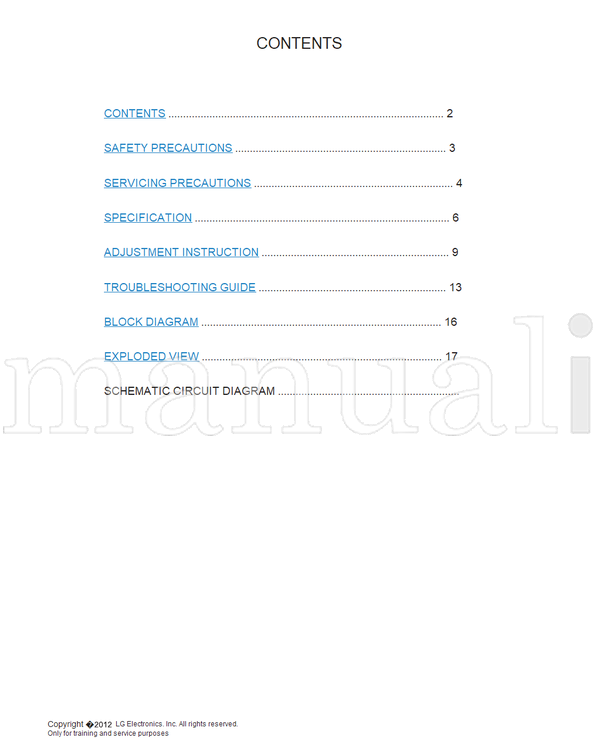 LG LP24B 26CS410 MFL67482803 26CS410-MB (26 pages) TV Service Manual