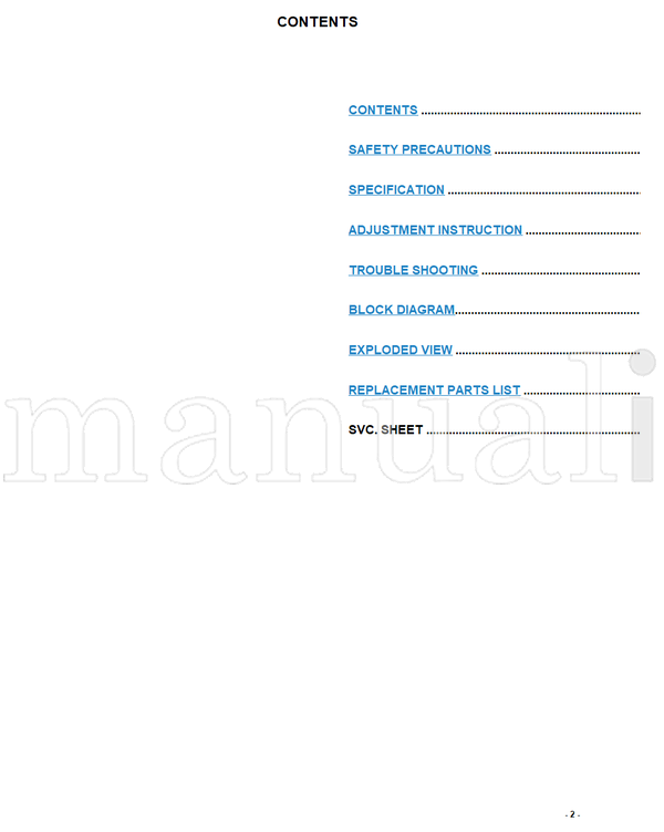 LG LP61A 26LC2RA-ZJ 32LC2RA-ZJ 26LC2RA 32LC2RA (40 pages) TV Service Manual