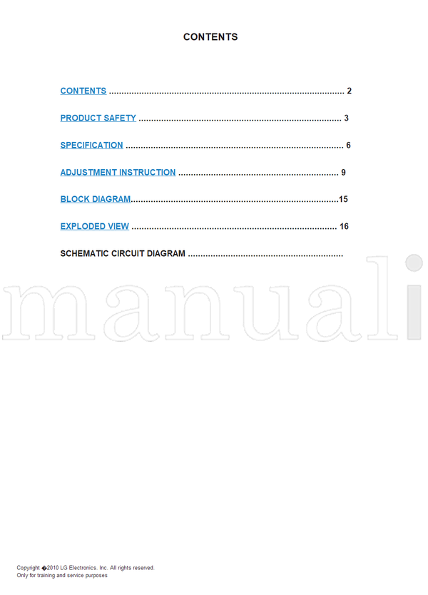 LG LD01Z 26LD320H MFL62863049 26LD322H 26LD320H-ZA 26LD322H-ZA (37 pages) TV Service Manual