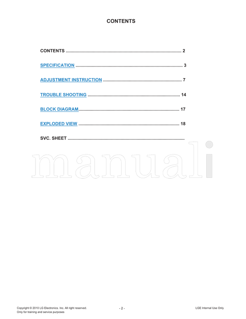 LG LP91H 26LD330 MFL63285205 26LD330-MA (27 pages) TV Service Manual