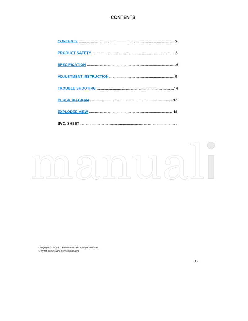 LG LP91A 26LH20R 26LH20R-LA (28 pages) TV Service Manual