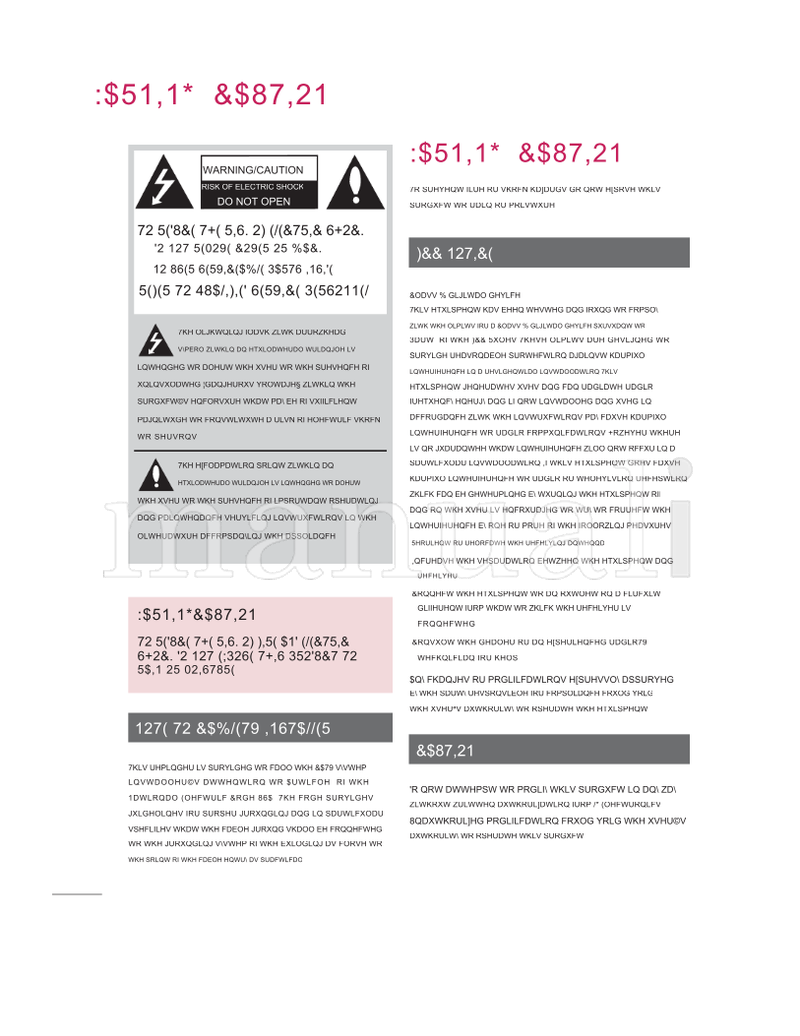 LG 22LQ630H 26LQ630H 32LQ630H (105 pages) TV Operating Manual
